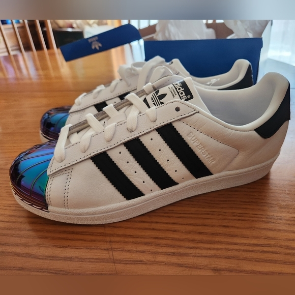 adidas Shoes - Women's Adidas Superstar MT W holographic toe shoes Size 7.5 NEW